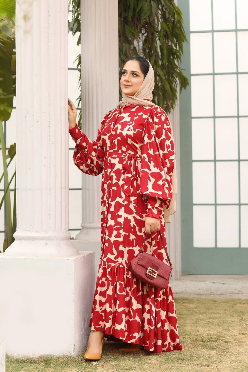 Boss Lady- Red - Eshaal Mishkaat