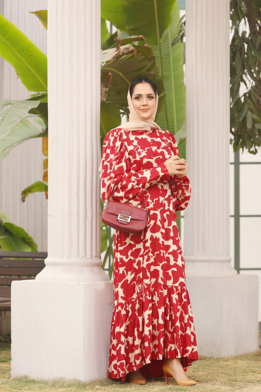 Boss Lady- Red - Eshaal Mishkaat