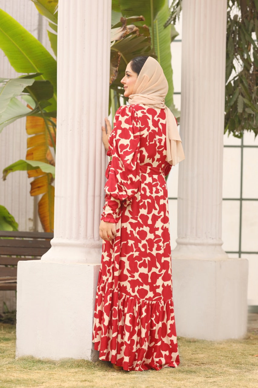 Boss Lady- Red - Eshaal Mishkaat