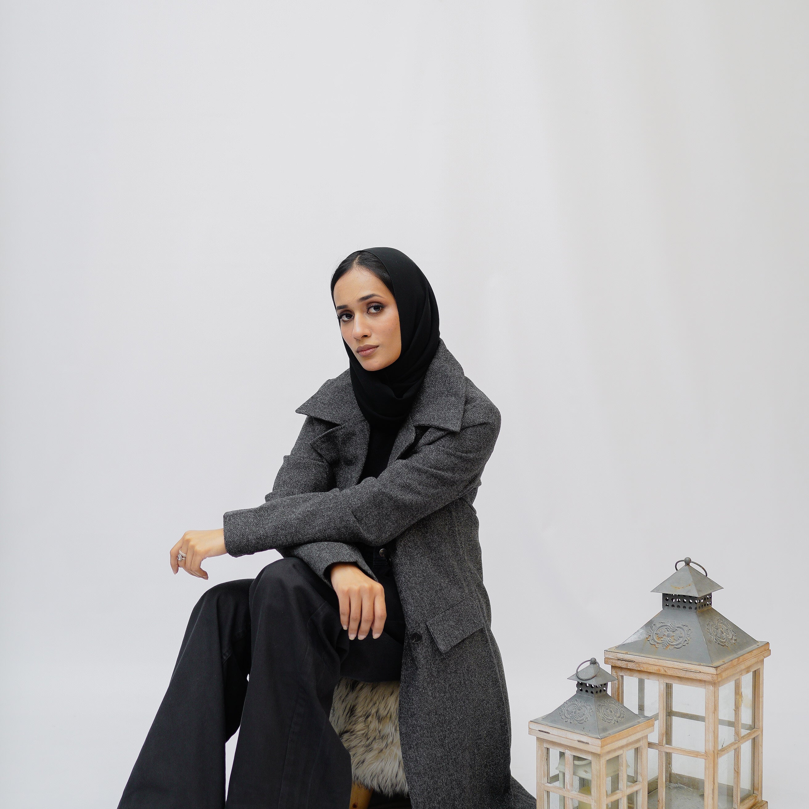 Grey Coat - Eshaal Mishkaat