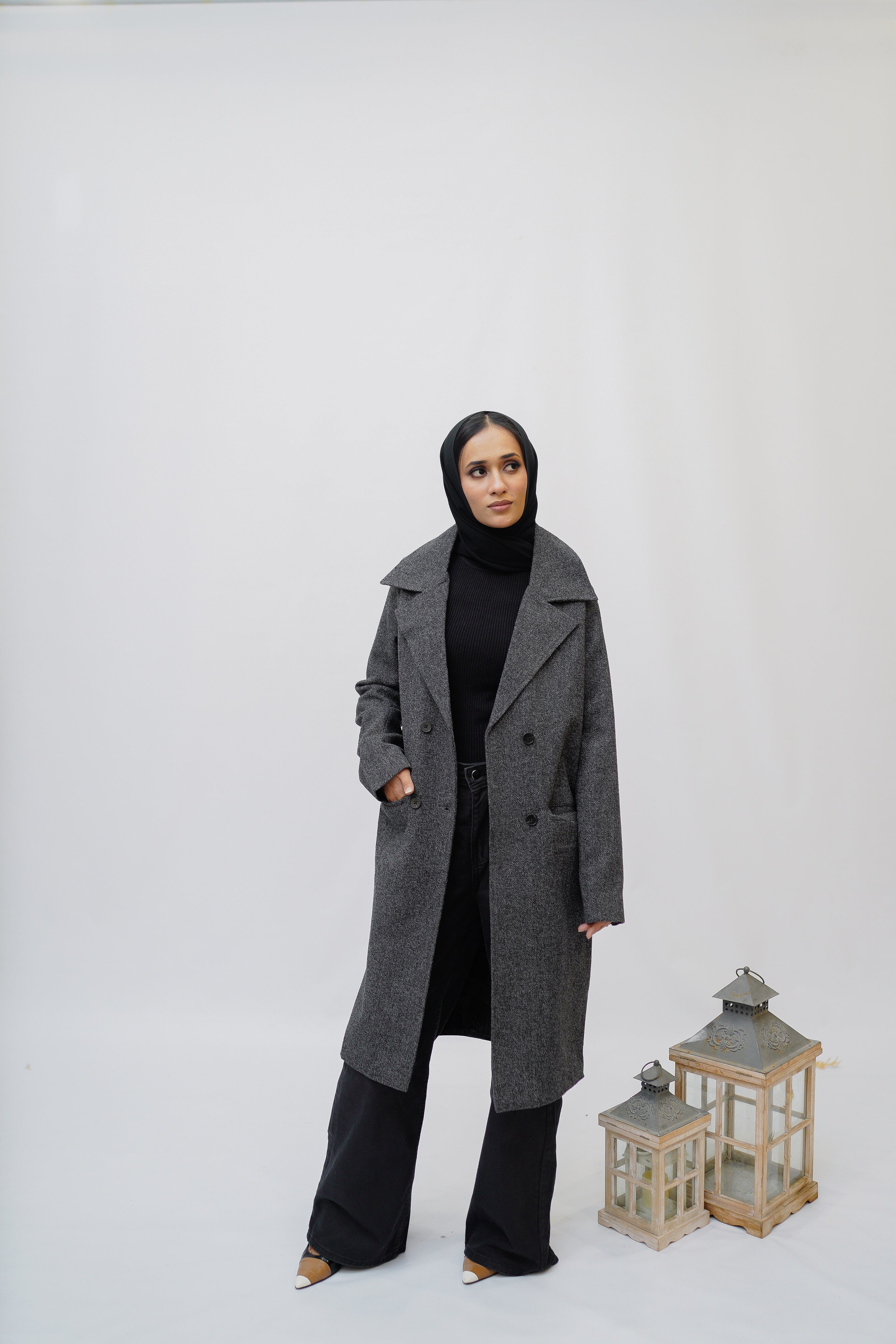 Grey Coat - Eshaal Mishkaat