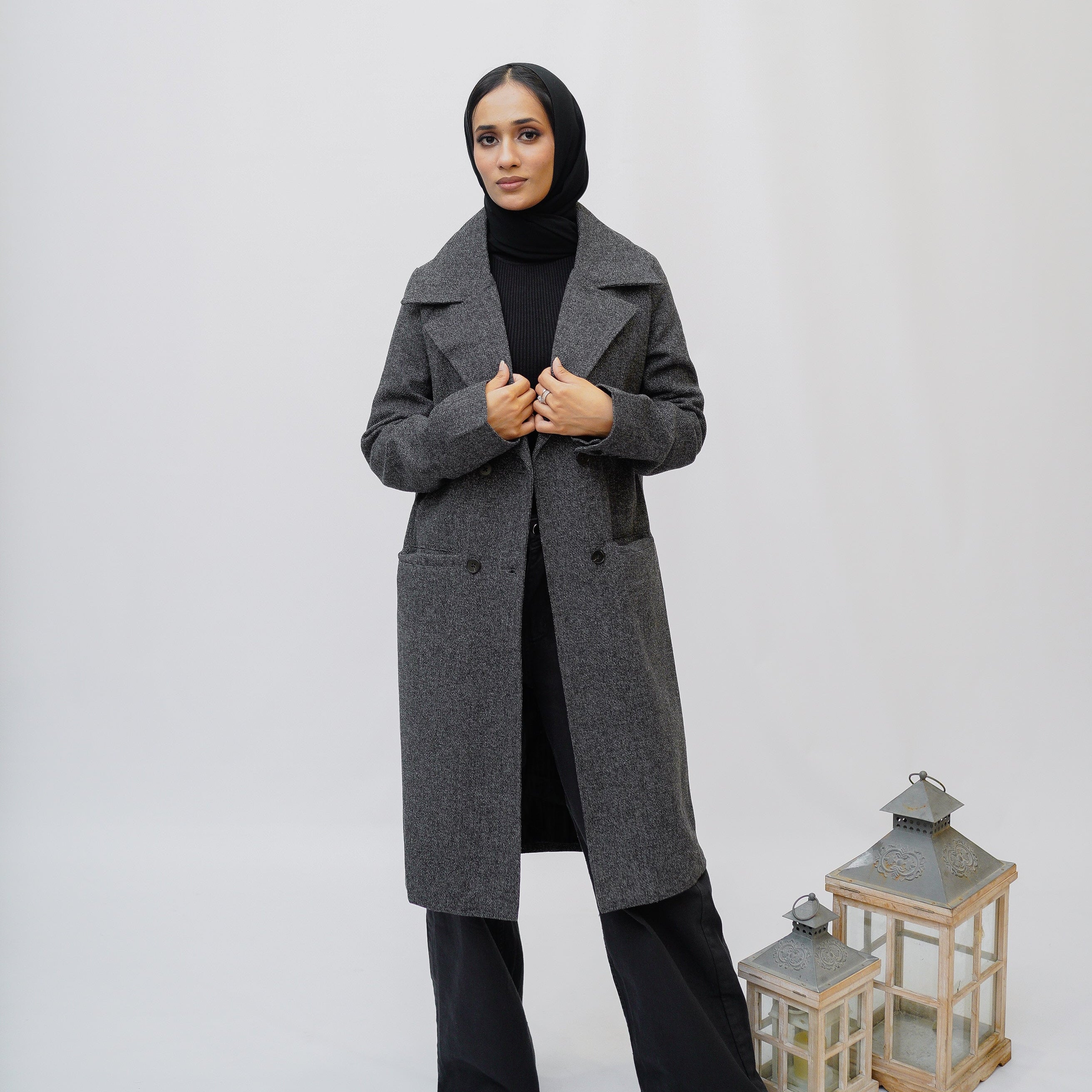 Grey Coat - Eshaal Mishkaat